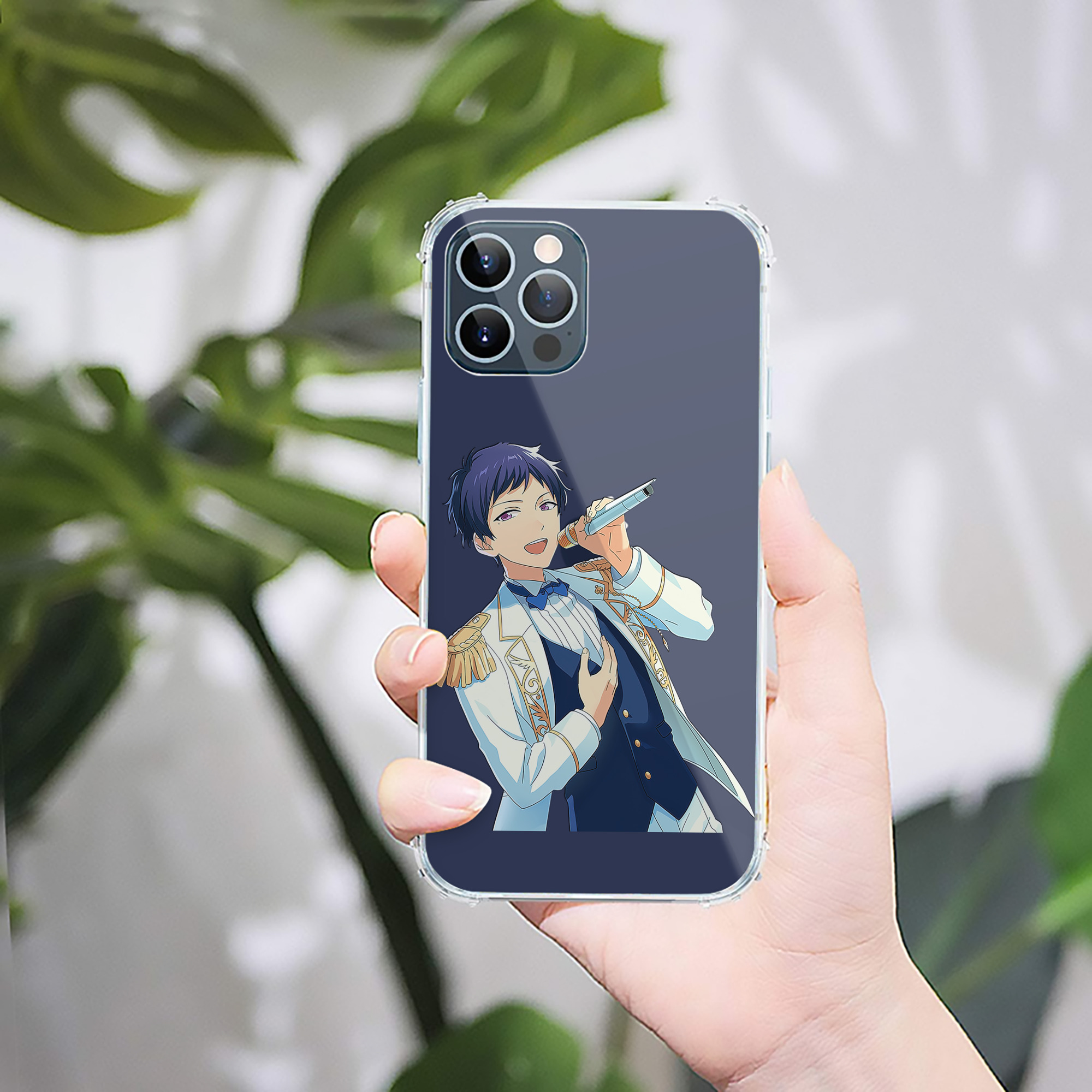 （画像用） あんさんぶるスターズ! Ensemble Stars 【iPhone 12シリーズ対応】透明スマホケース（クリアソフトケース）